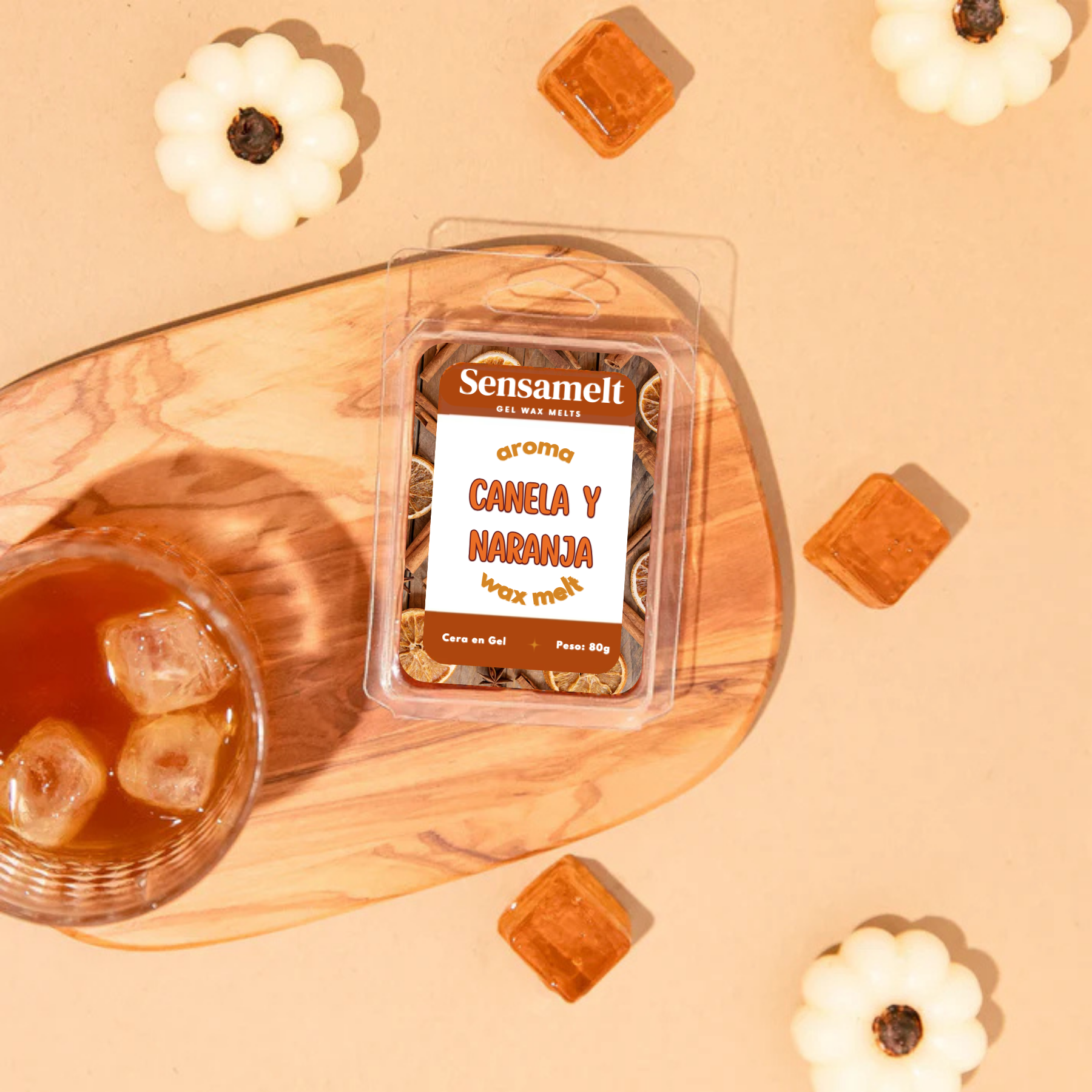 Cannelle & Orange - Gel wax melt