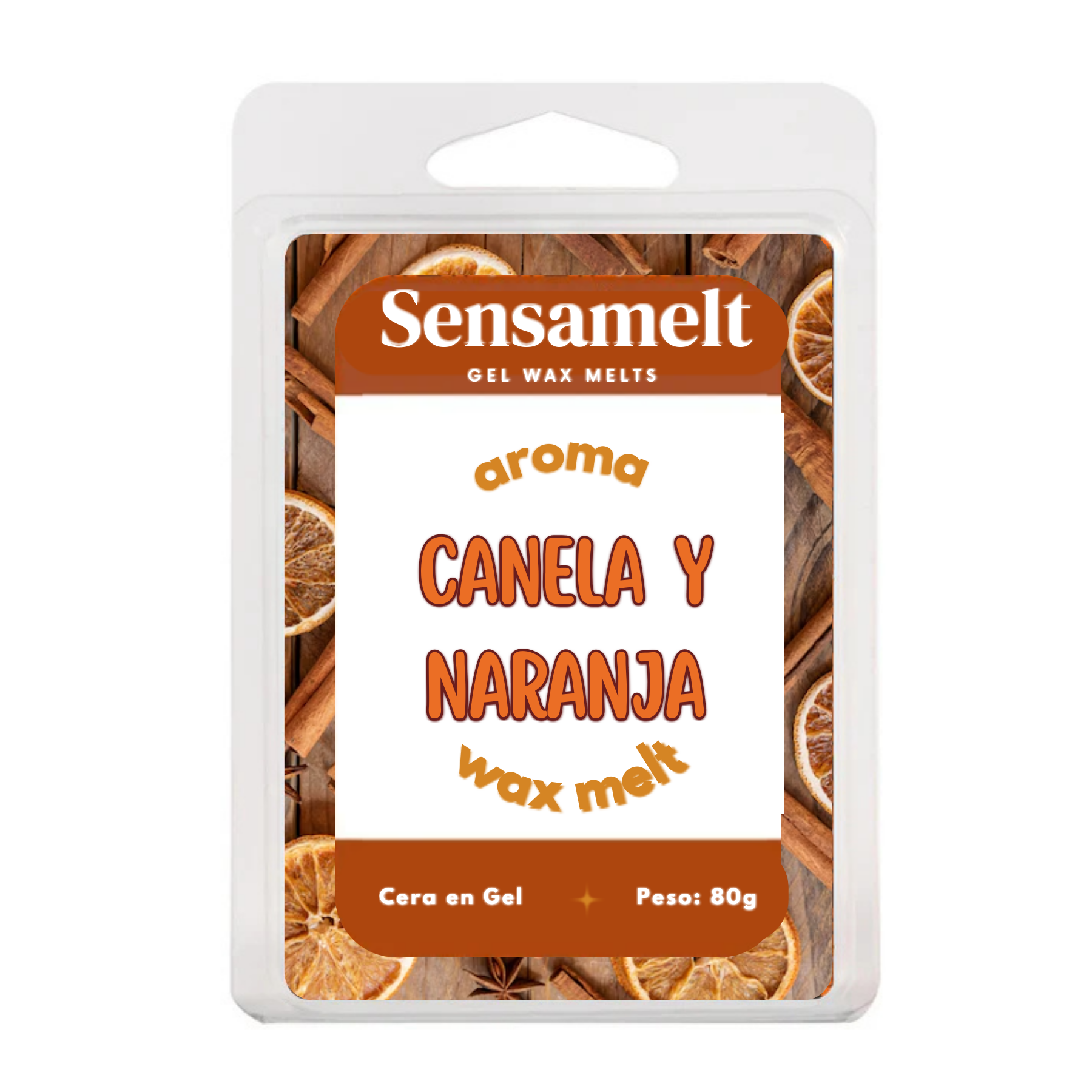 Cannelle & Orange - Gel wax melt