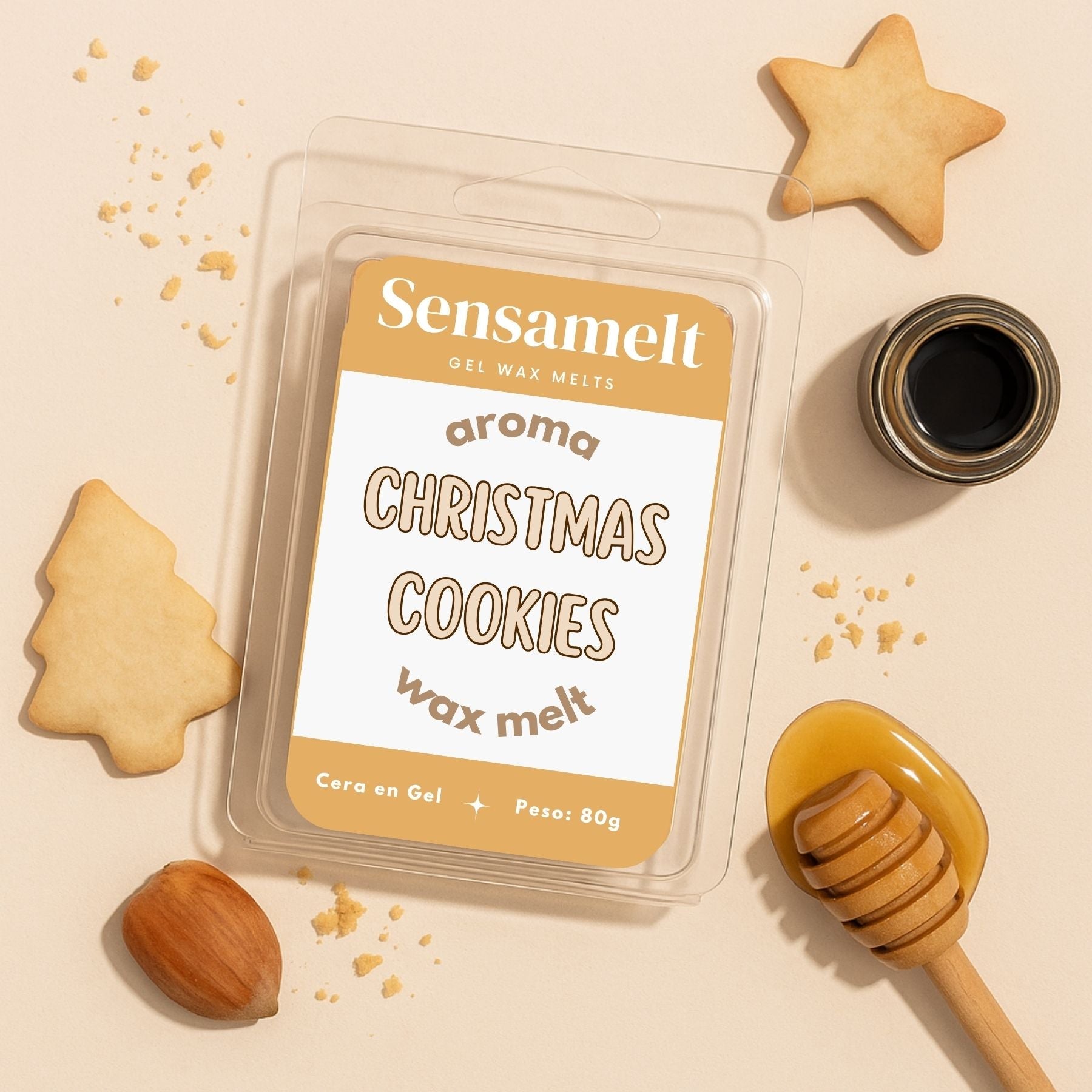 Biscuits de Noël - Gel wax melt