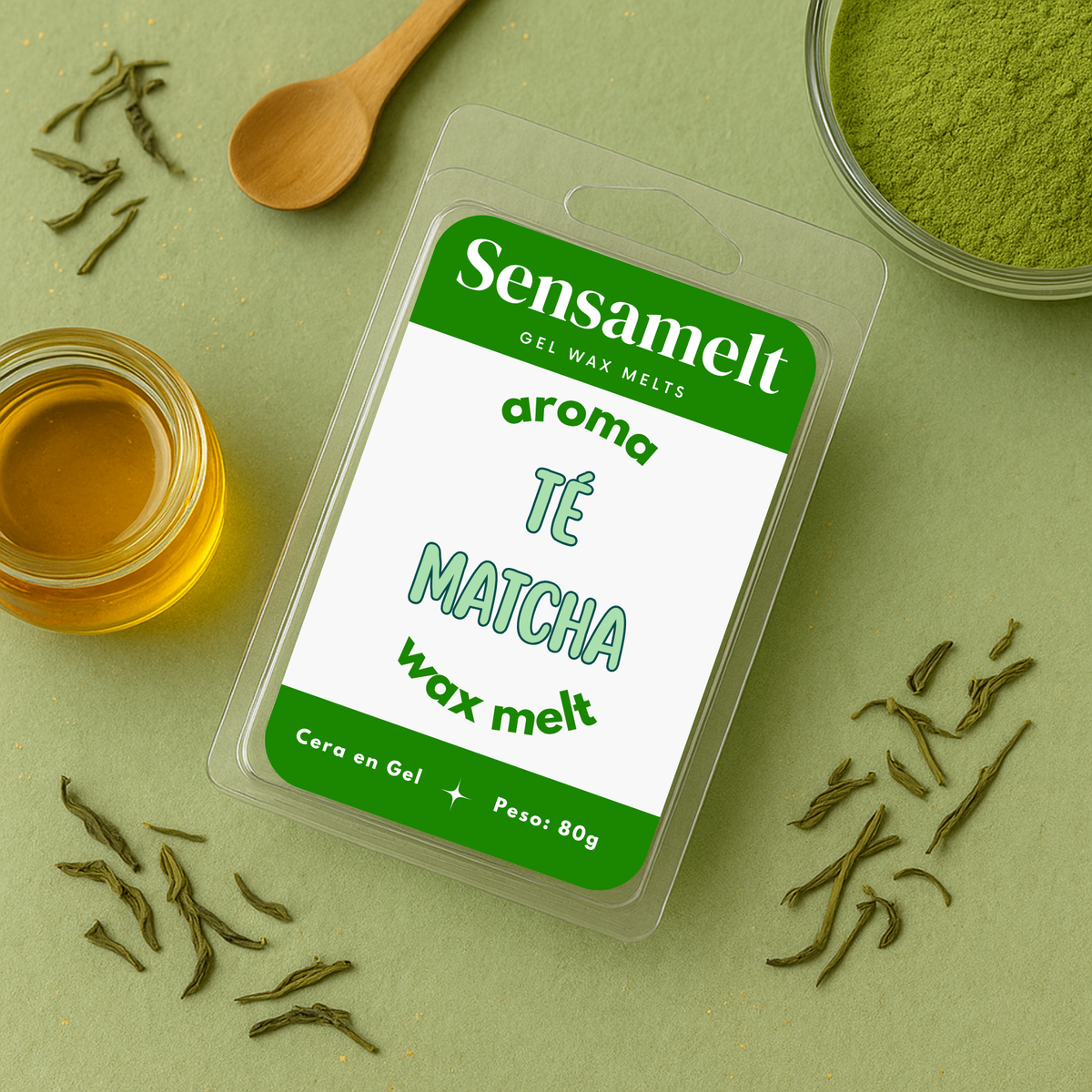 Thé Matcha - Gel wax melt