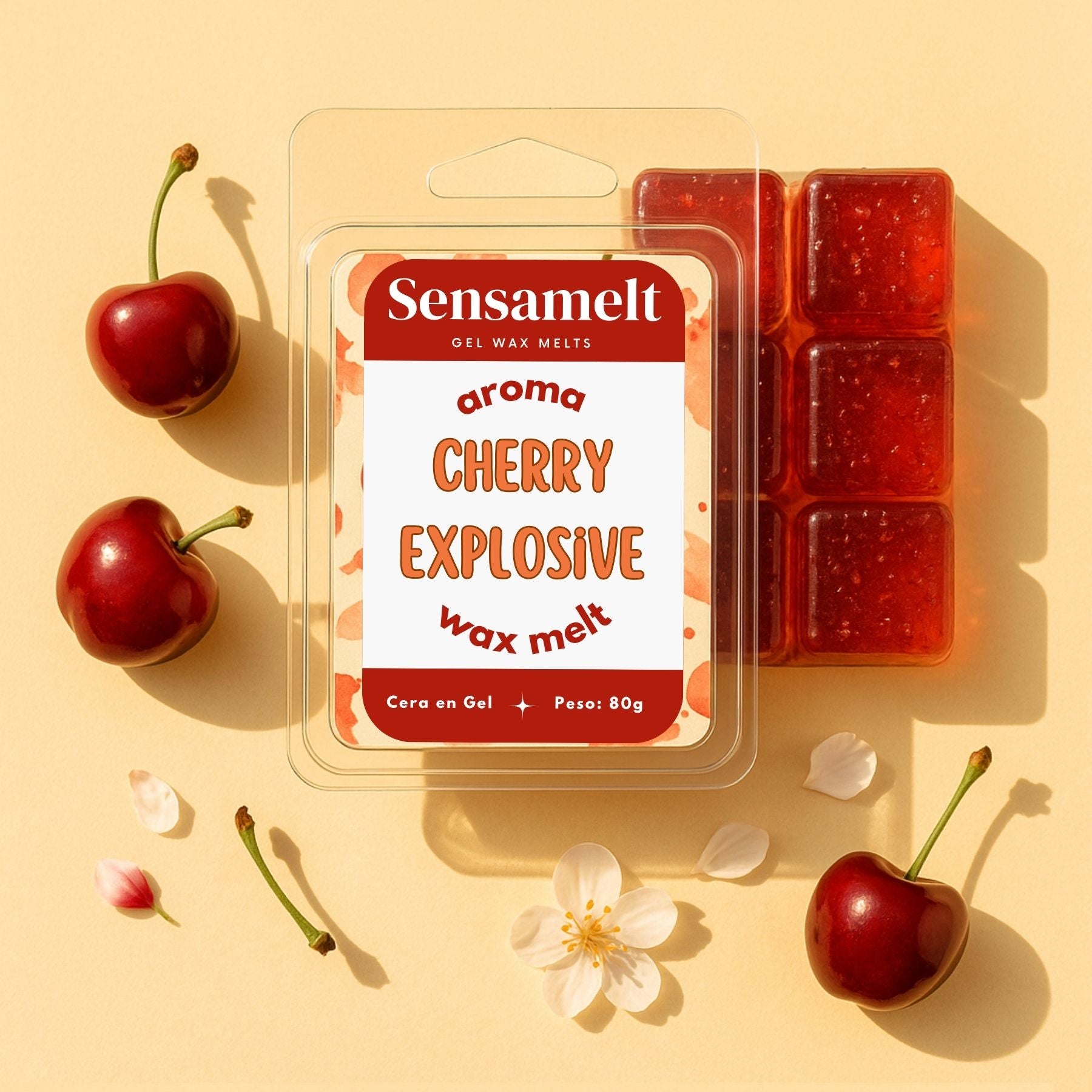 Explosion de Cerise - Gel wax melt