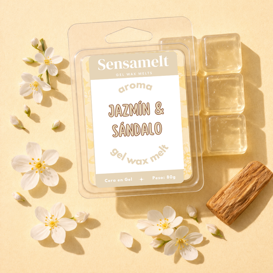 Jasmin & Santal - Gel wax melt
