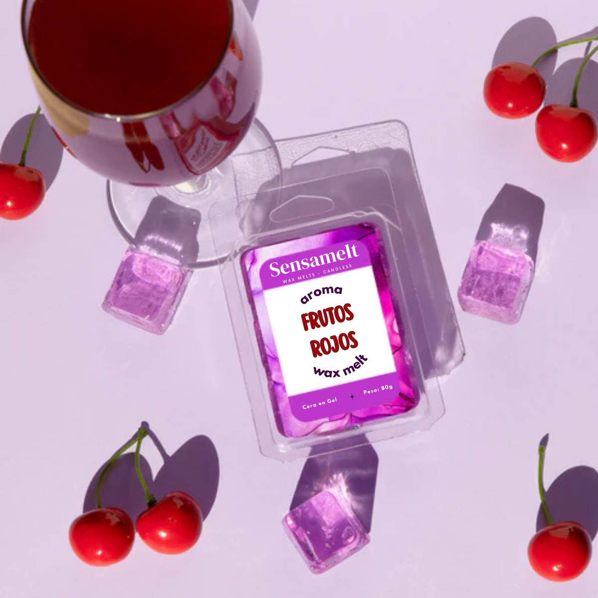 FRUITS ROUGES - Gel wax melt