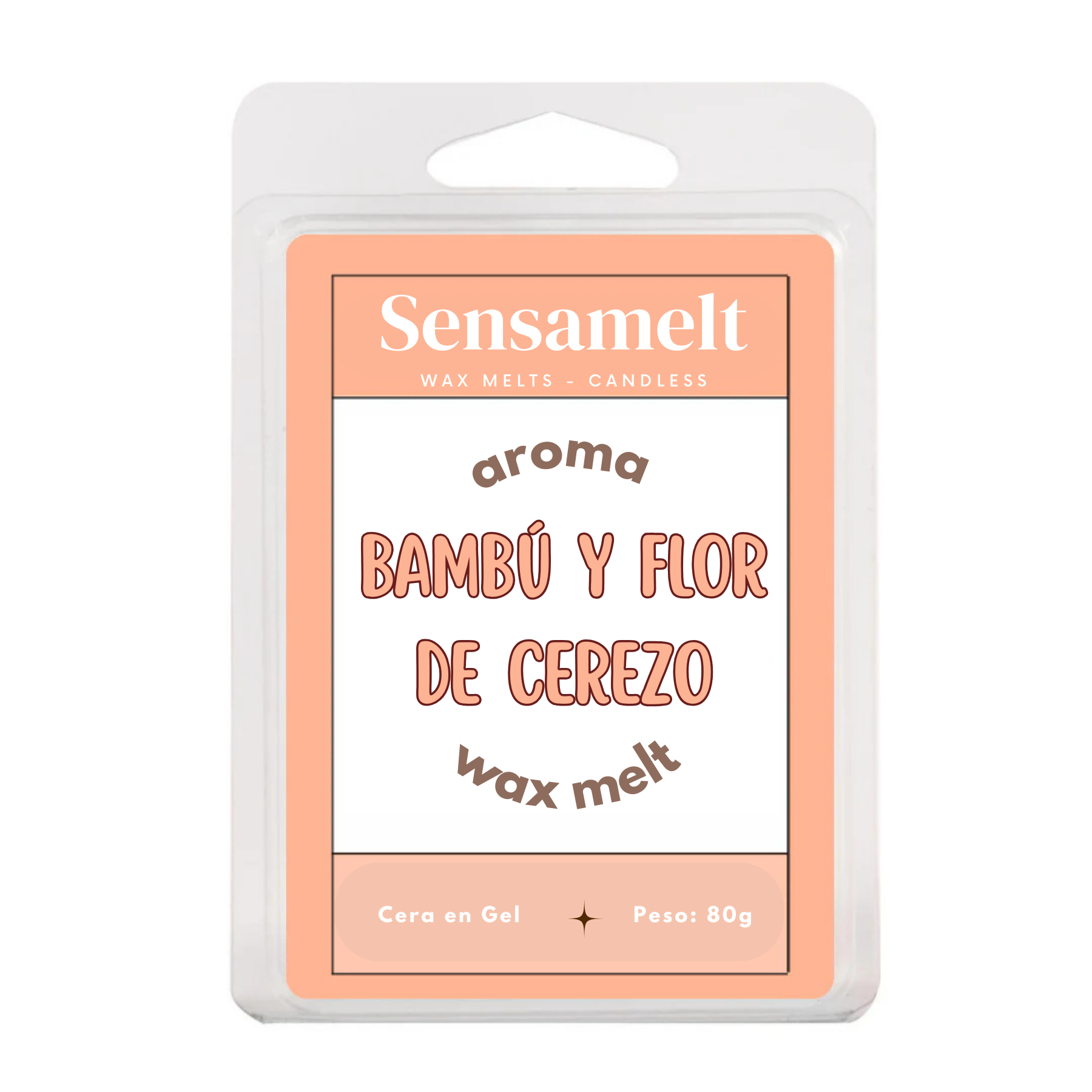 BAMBOU & FLEUR DE CERISIER - Gel wax melt