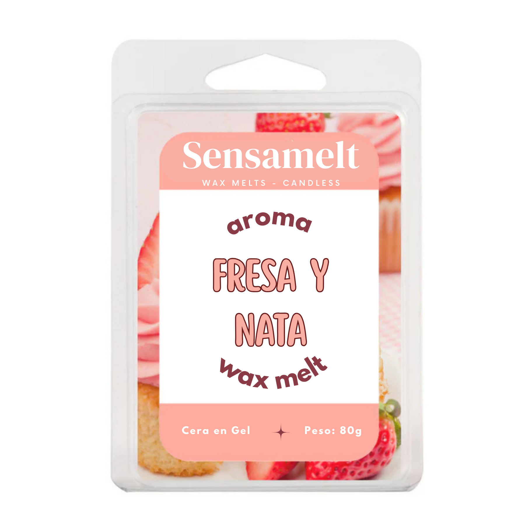 FRAISE & CRÈME - Gel wax melt