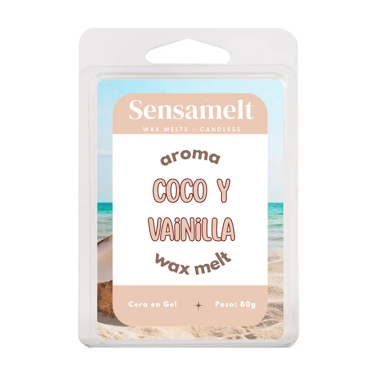 LAIT DE COCO & VANILLE - Gel wax melt