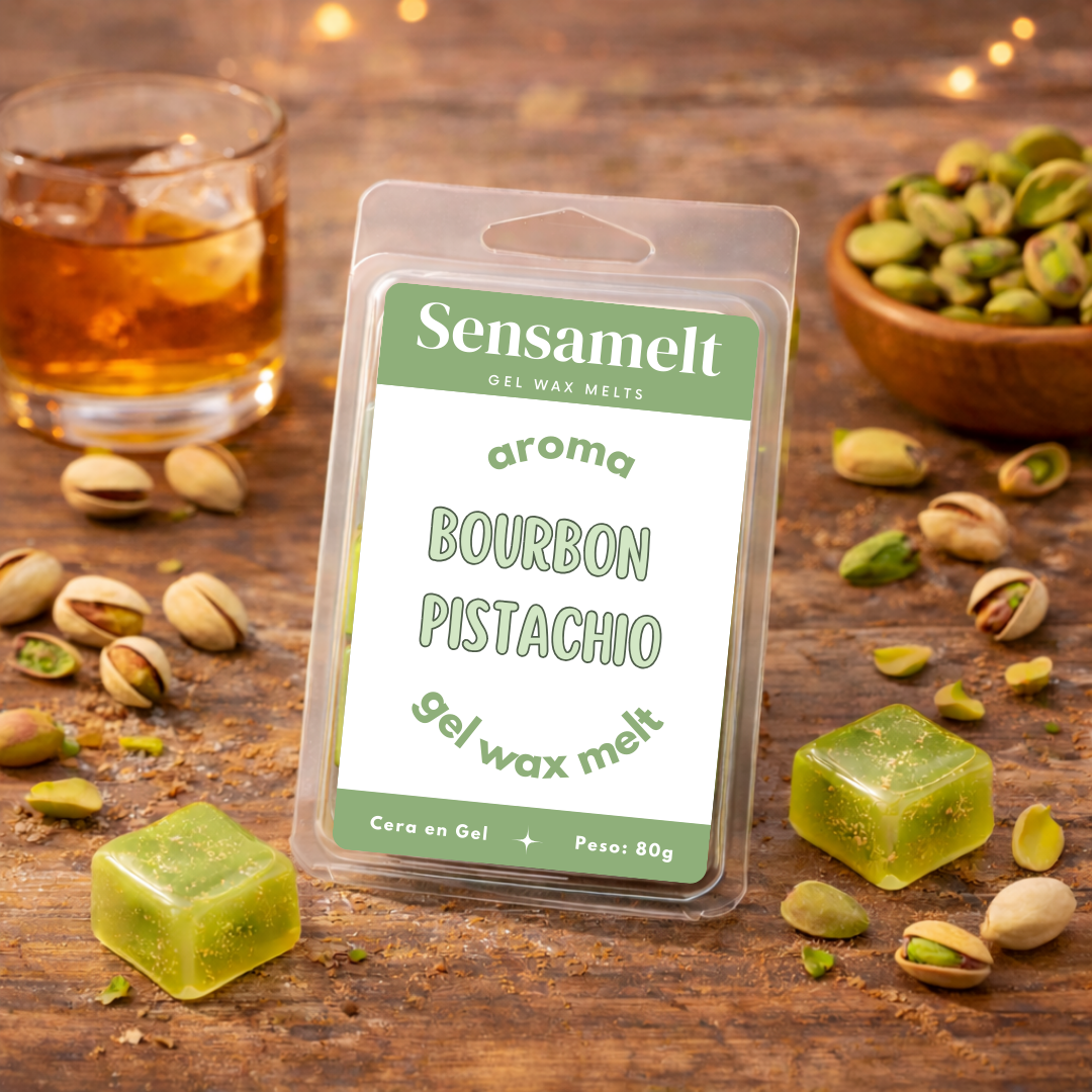 Pistache Bourbon - Gel wax melt