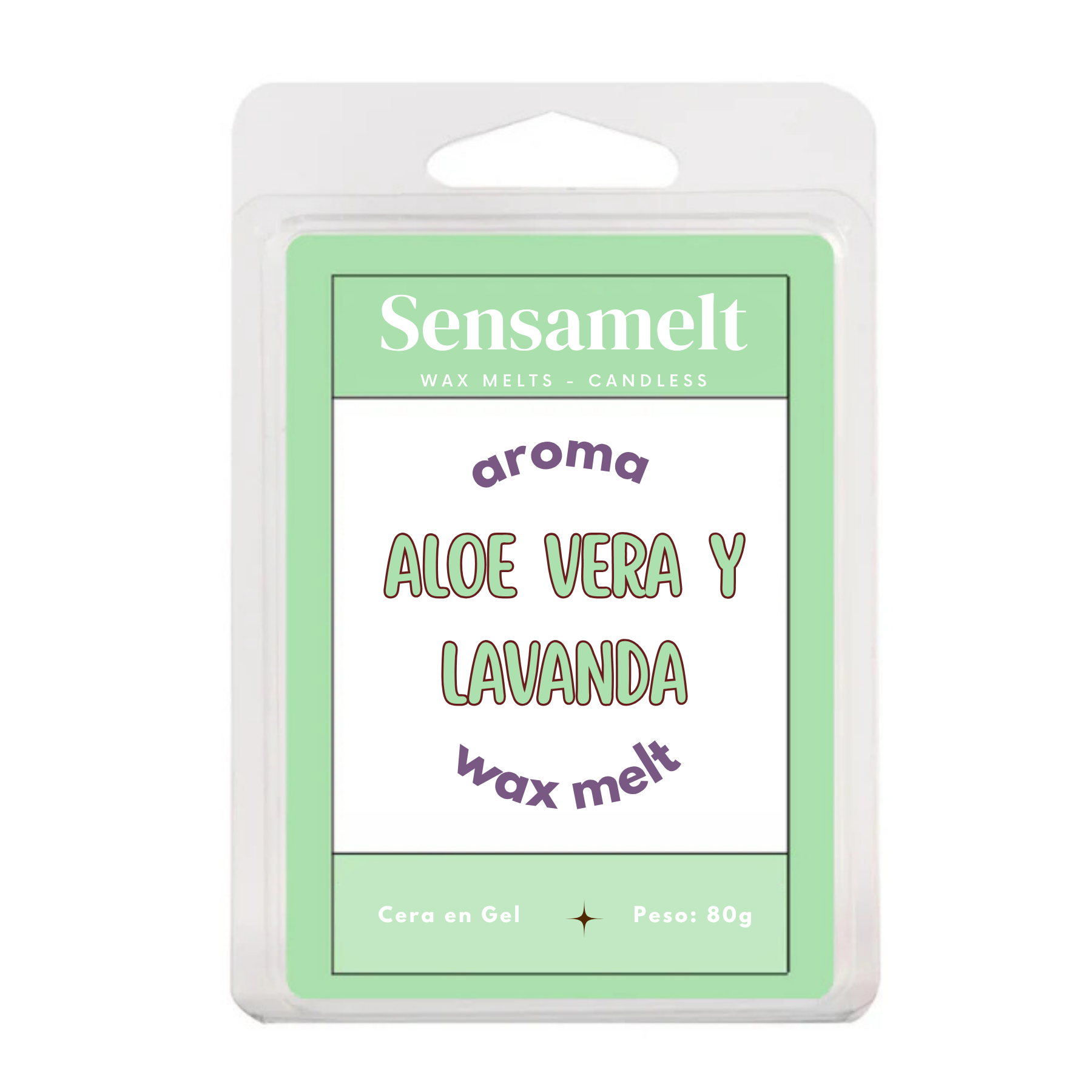 ALOE VERA & LAVANDE - Gel wax melt