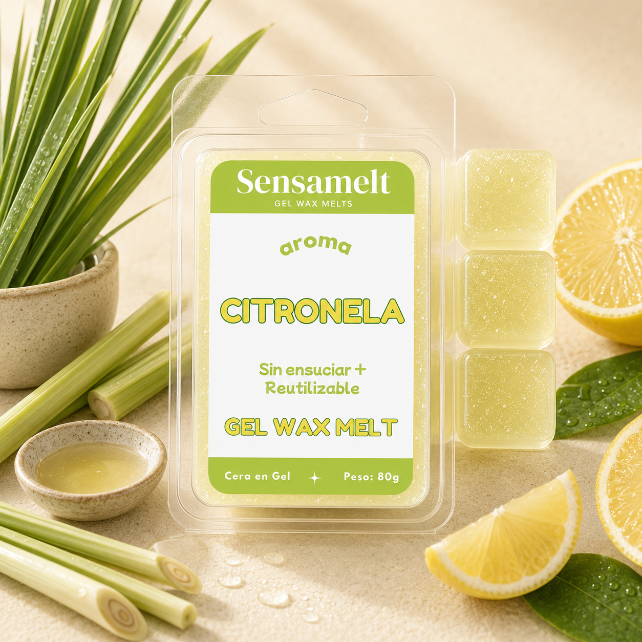 Citronnelle – Gel wax melt