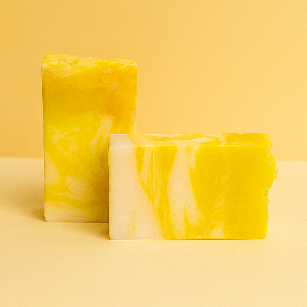 Savon artisanal au Citron (Frais et stimulant)