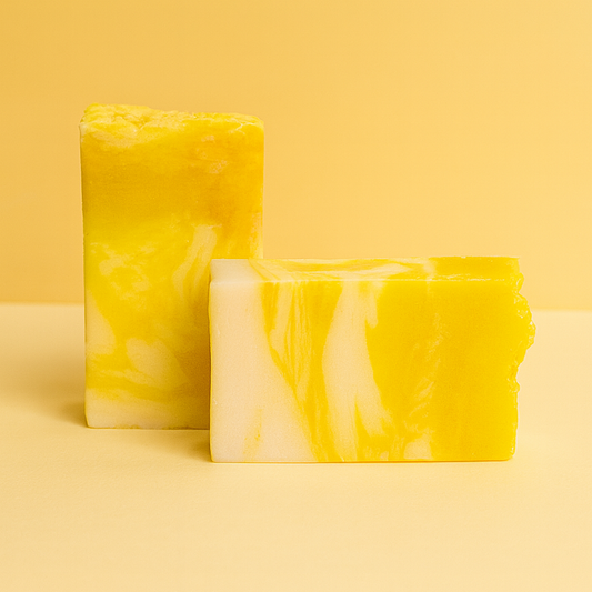 Savon artisanal au Citron (Frais et stimulant)