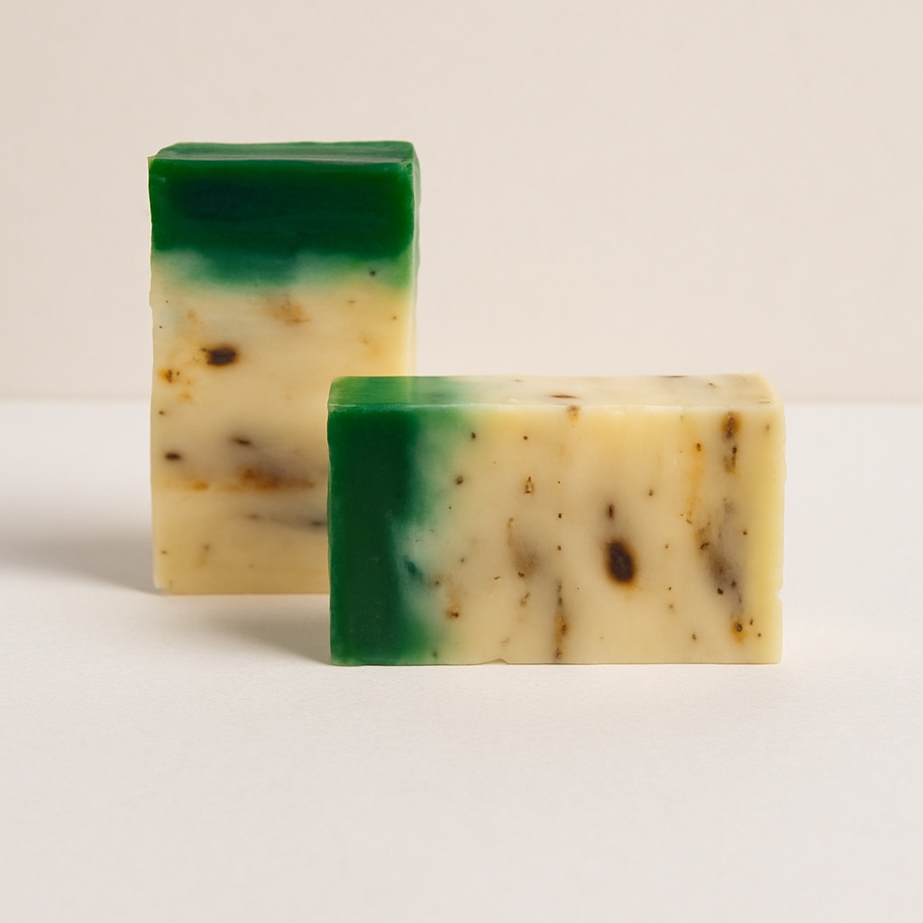 Savon artisanal au Thé vert (Purifie et apaise)