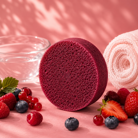 Fruits Rouges (Nettoie et Séduit) — Éponge Savon