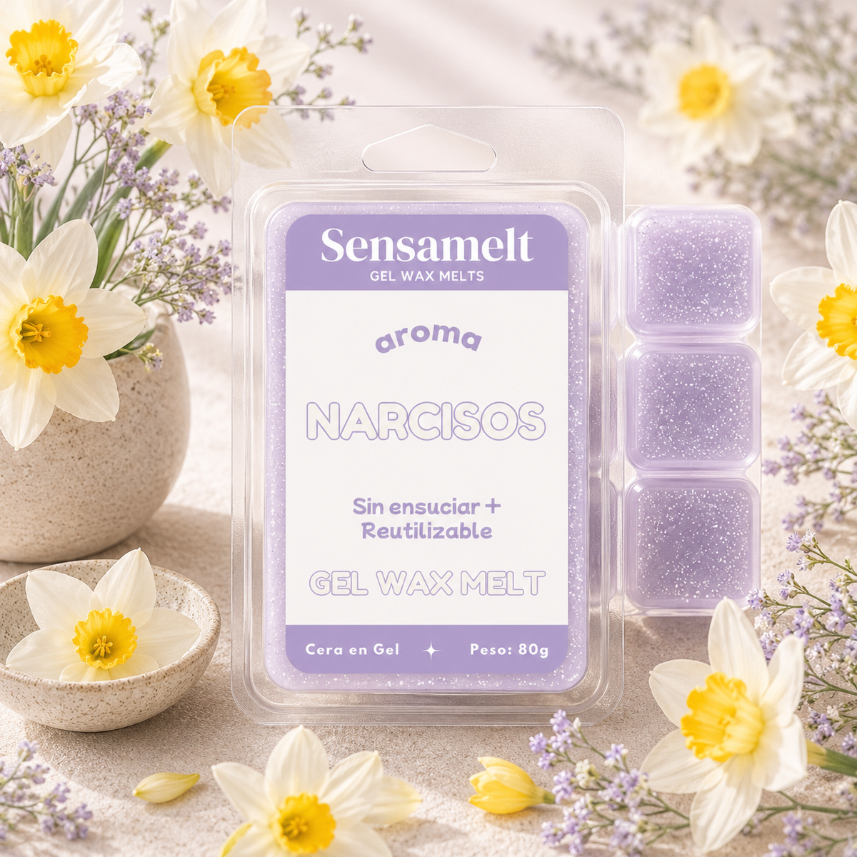 Narcisses – Gel wax melt