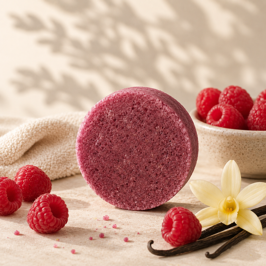 Framboise et Vanille (Nettoie et Chouchoute) — Éponge Savon