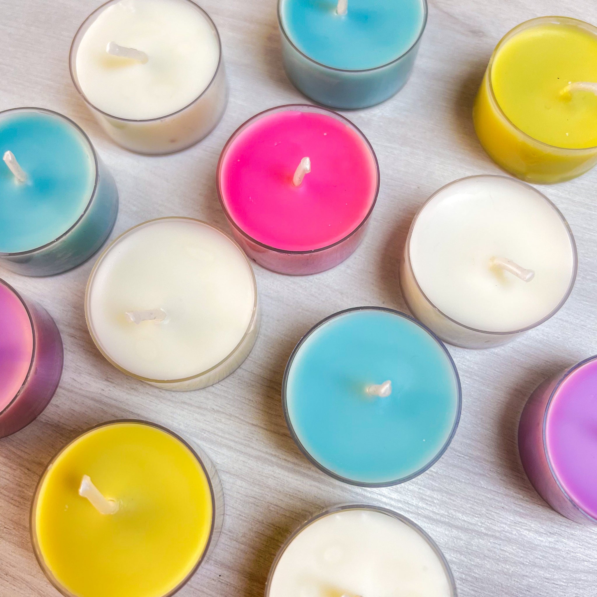 Pack de 10 Bougies Sans Arôme