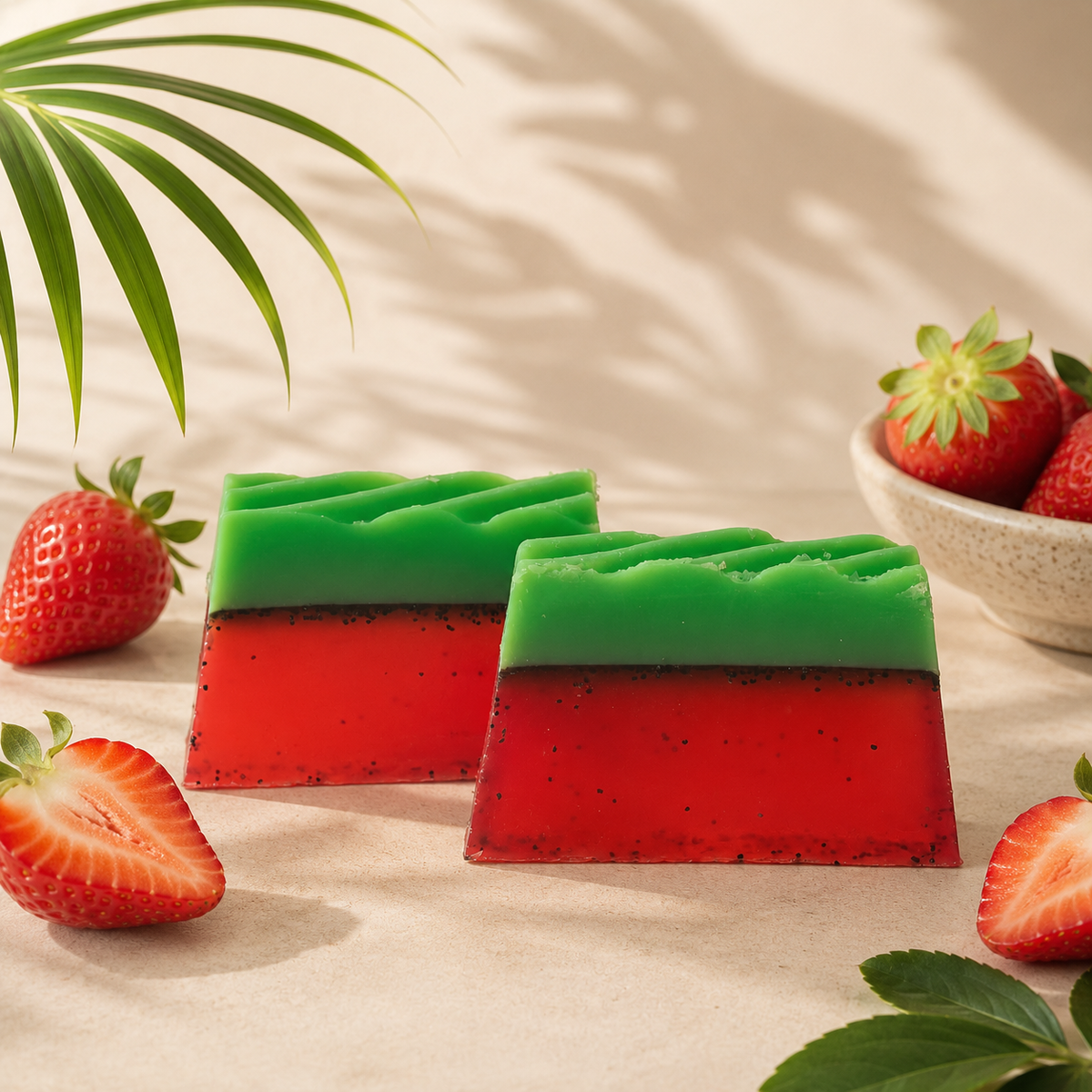 Fraise (Illumine et Adoucit) - Savon tropical