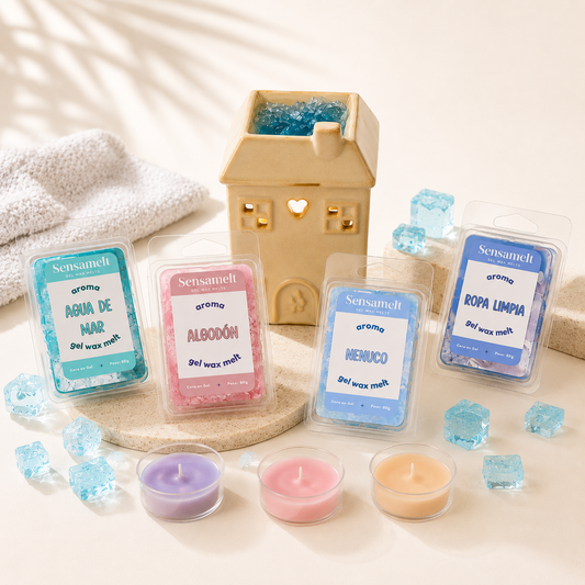 Pack Brise Fraîche (4 wax melts + brûleur + bougies chauffe-plat)