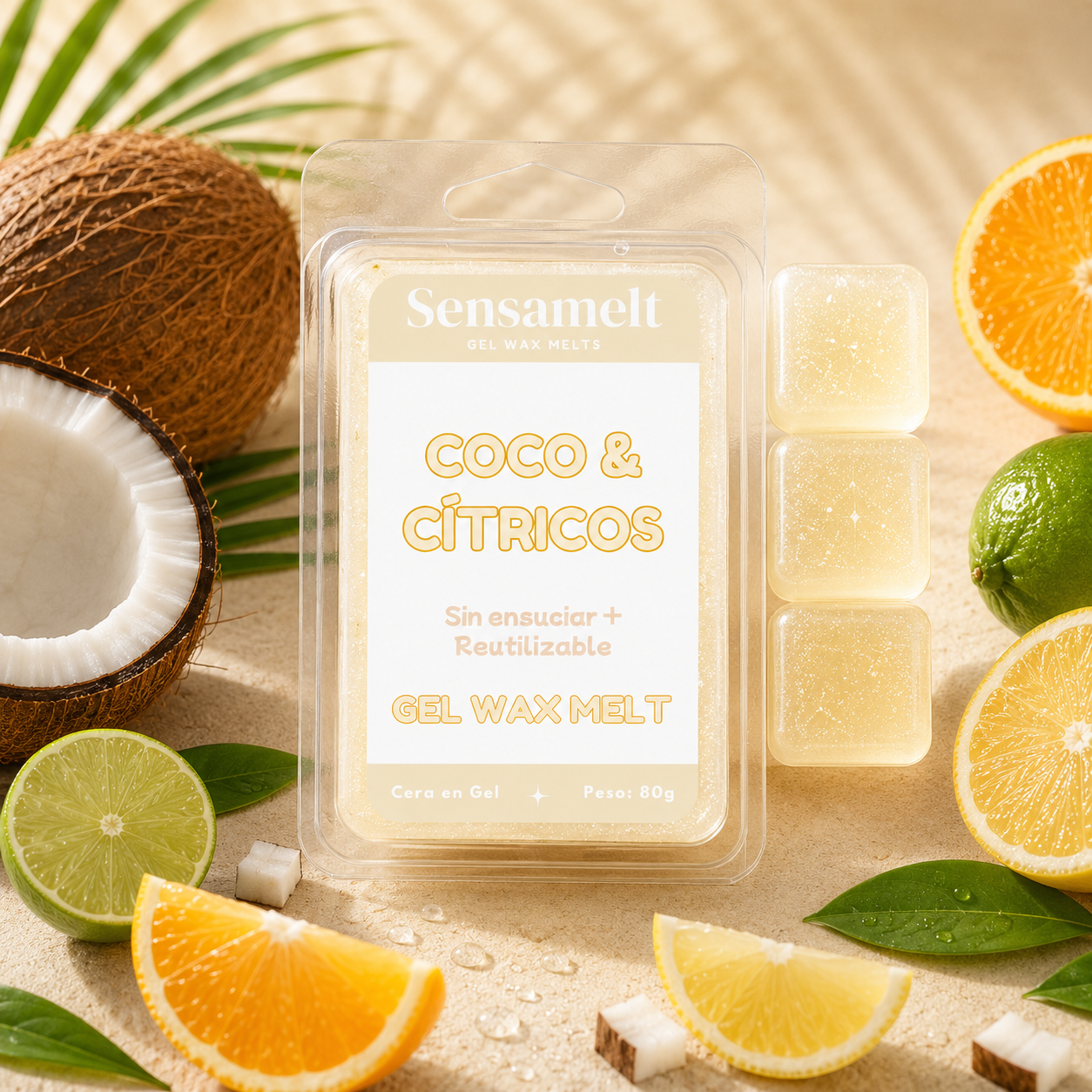 Coco & Agrumes – Gel wax melt